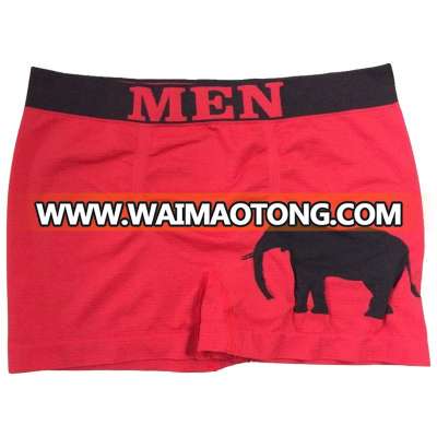 Custom Comfortable Seamless Boxer Underwear for Men