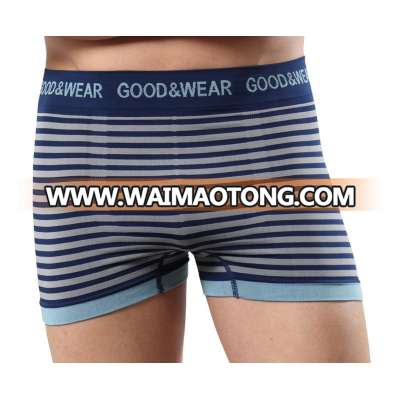 Seamless Nylon Boxer Underwear Shorts for Men