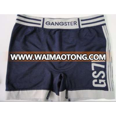 Hot Sales New Styles Comfortable Seamless Nylon Men′s Boxer Underwear